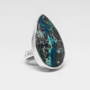 Unique African azurite