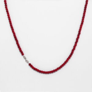 Coral necklace with Minoan detail